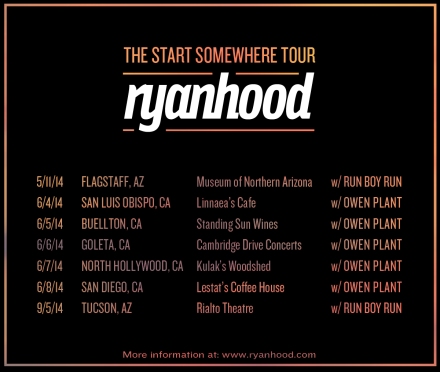 The Start Somewhere Tour - Summer Dates